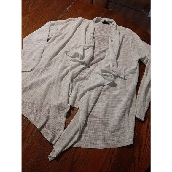 Size 14-16 Lane Bryant Sheer Long Sleeve Light Green Cardigan Open Outer Shirt - Picture 1 of 5